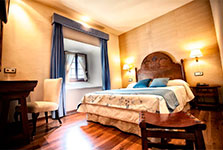 Bedroom at the Llanes hotel