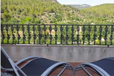 View from the Montanejos hotel