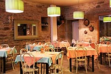 Dining area in Santiago de Compostela hotel