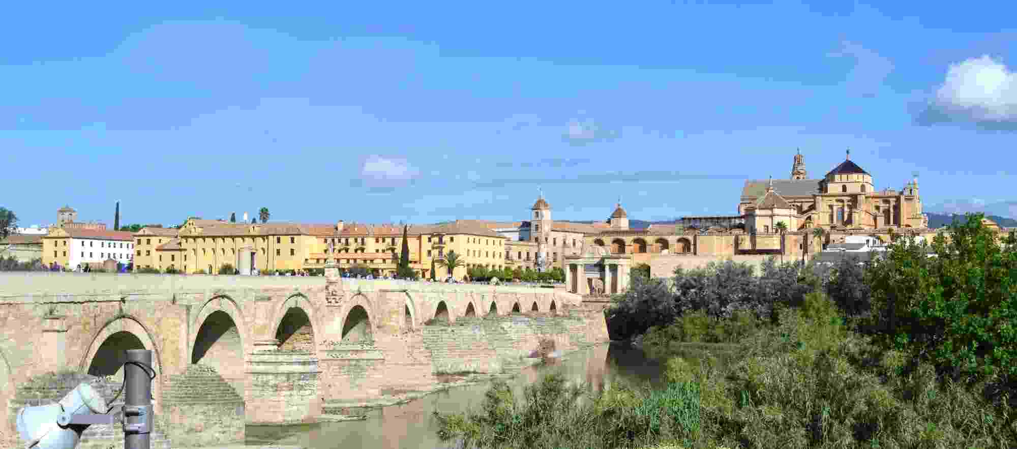 vista de Córdoba y el puente romano