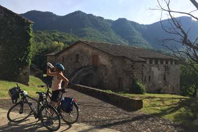 beautiful landscapes around Olot
