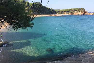 Beach in Saint Feliu de Guixols