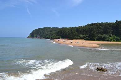 Beach near Tazones