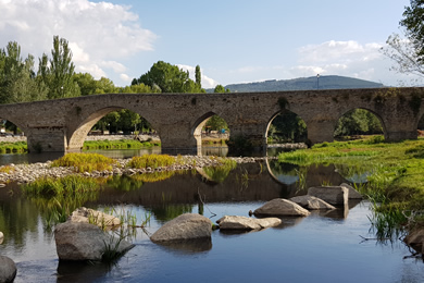 roman bridge barco de avila