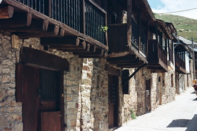 lovely village in the camino