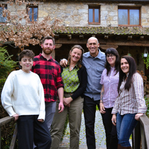 image of the away from the crowds staff in corporate colours
